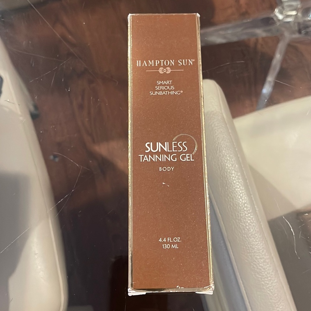 Hampton Sun Sunless Tanning Gel body size 4.4 oz nwt